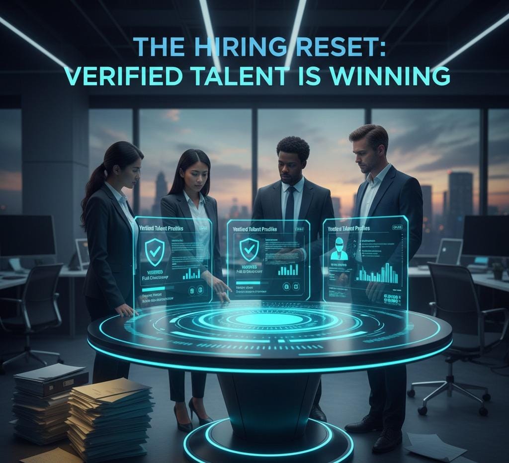 The Hiring Reset: Why Verified Talent Is Winning Over Traditional Resumes